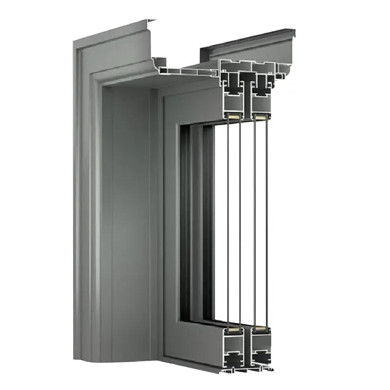 Porte coulissante de la profondeur 105 mm